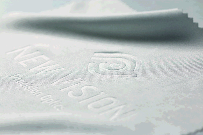 Mikrokuituliina sokkopainettu omalla logolla