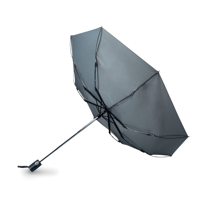 GENTLEMAN. Kokoontaittuva sateenvarjo omalla logolla, automaattinen avausmekanismi