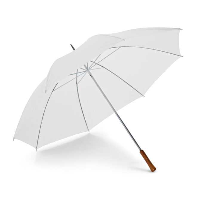 ROBERTO. Golf-sateenvarjo omalla logolla