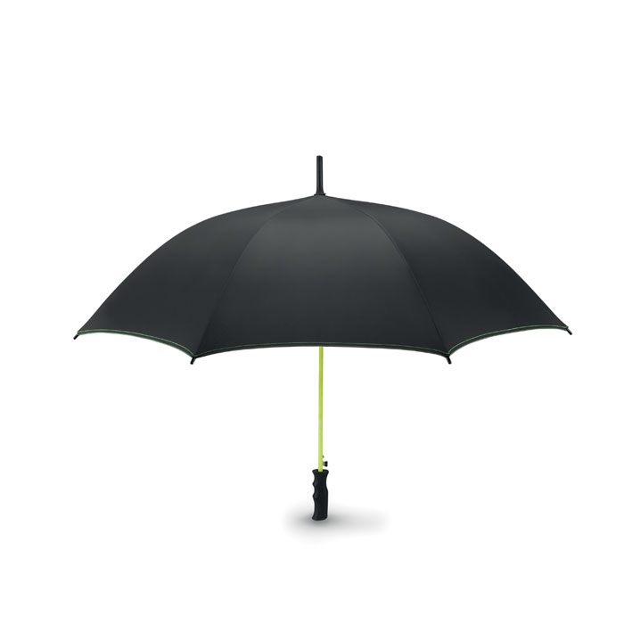 SKYE. 23 sateenvarjo omalla logolla, manuaalinen avausmekanismi