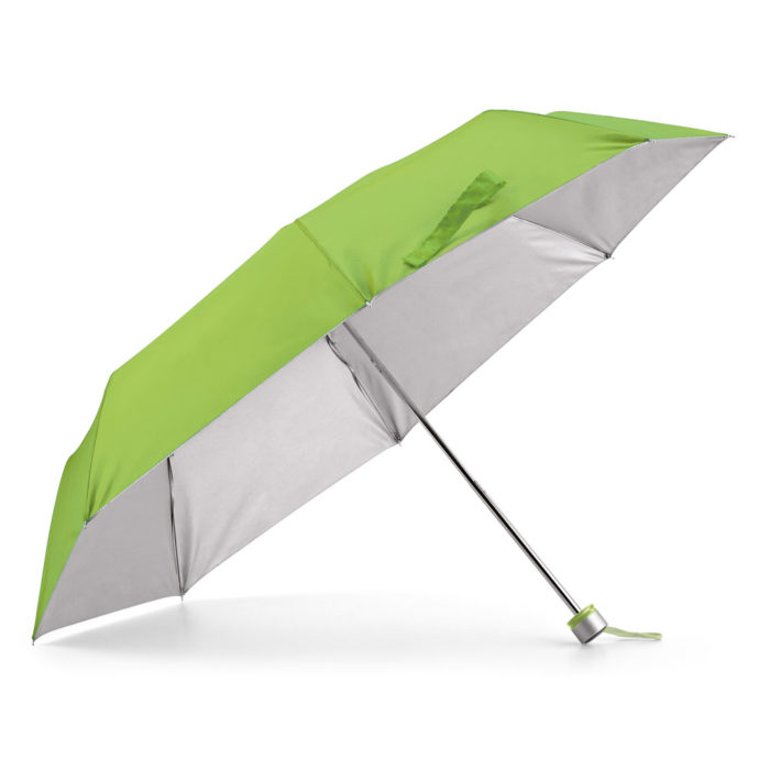 TIGOT. Kokoontaittuva sateenvarjo omalla logolla