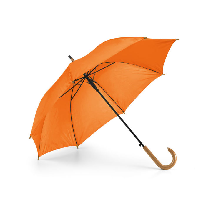 PATTI sateenvarjo painatuksella oranssi