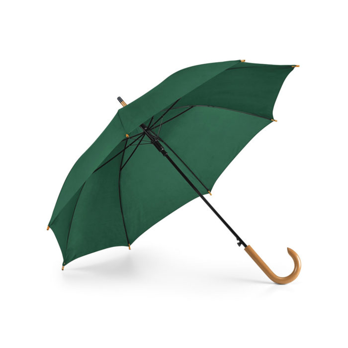 PATTI sateenvarjo painatuksella vihreä