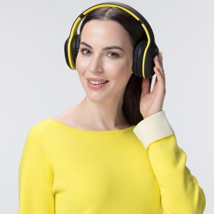Colorissimo bluetooth kuulokkeet keltainen
