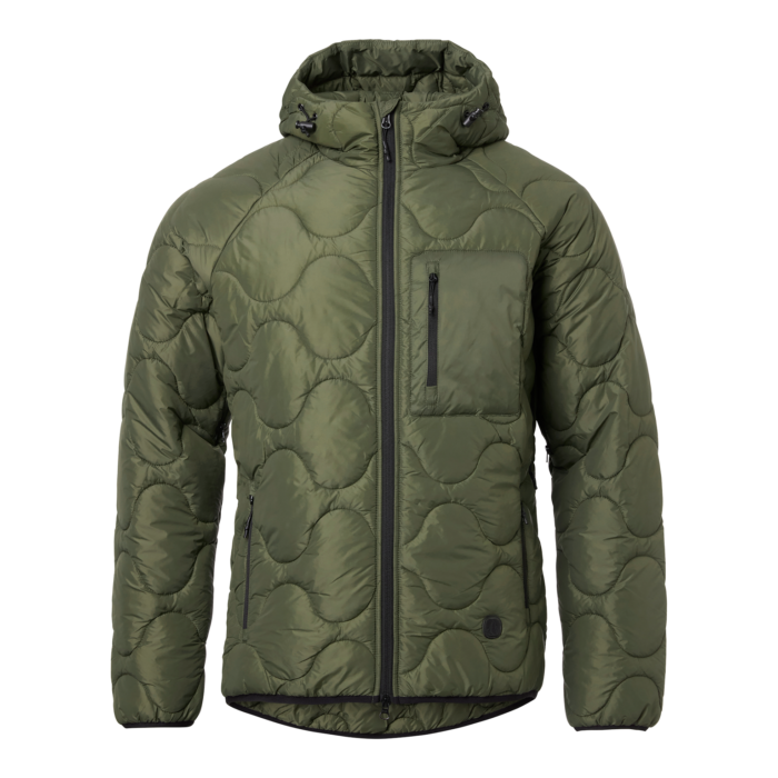 Matterhorn Honnold Puffer takki logolla